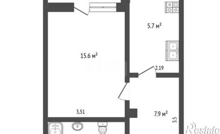 1-комн квартира ул Оганова, 20,  д. 20