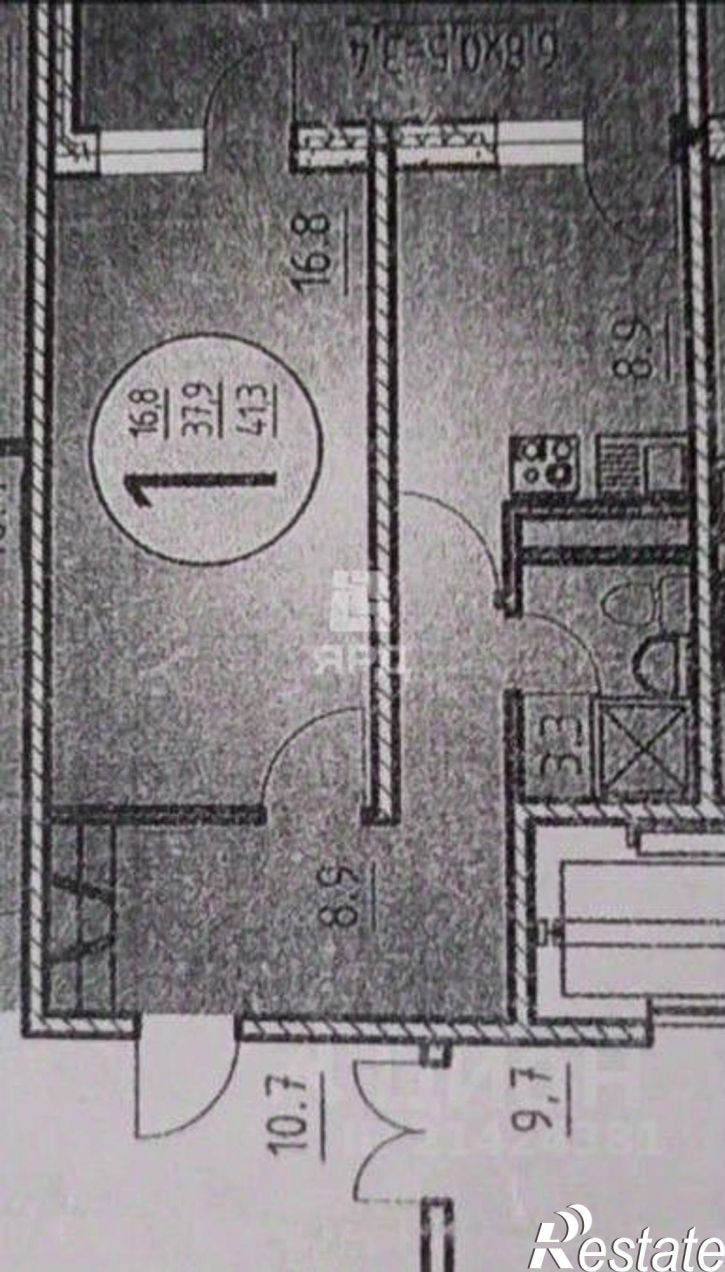 1-комн квартира ул Нансена, 139,  д. 139