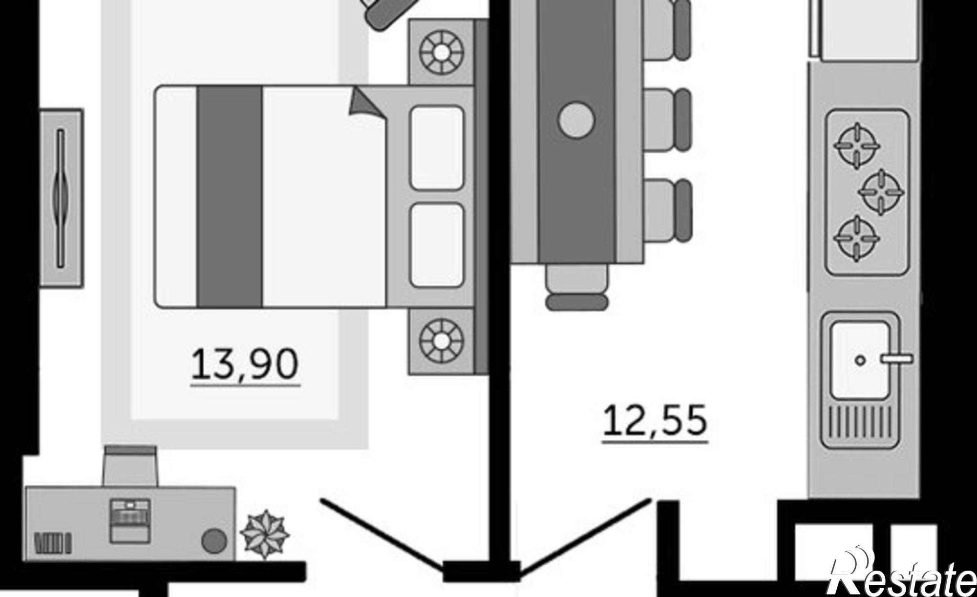 Купить квартиру за 5 835 900 рублей на ул Туркестанская, 2
