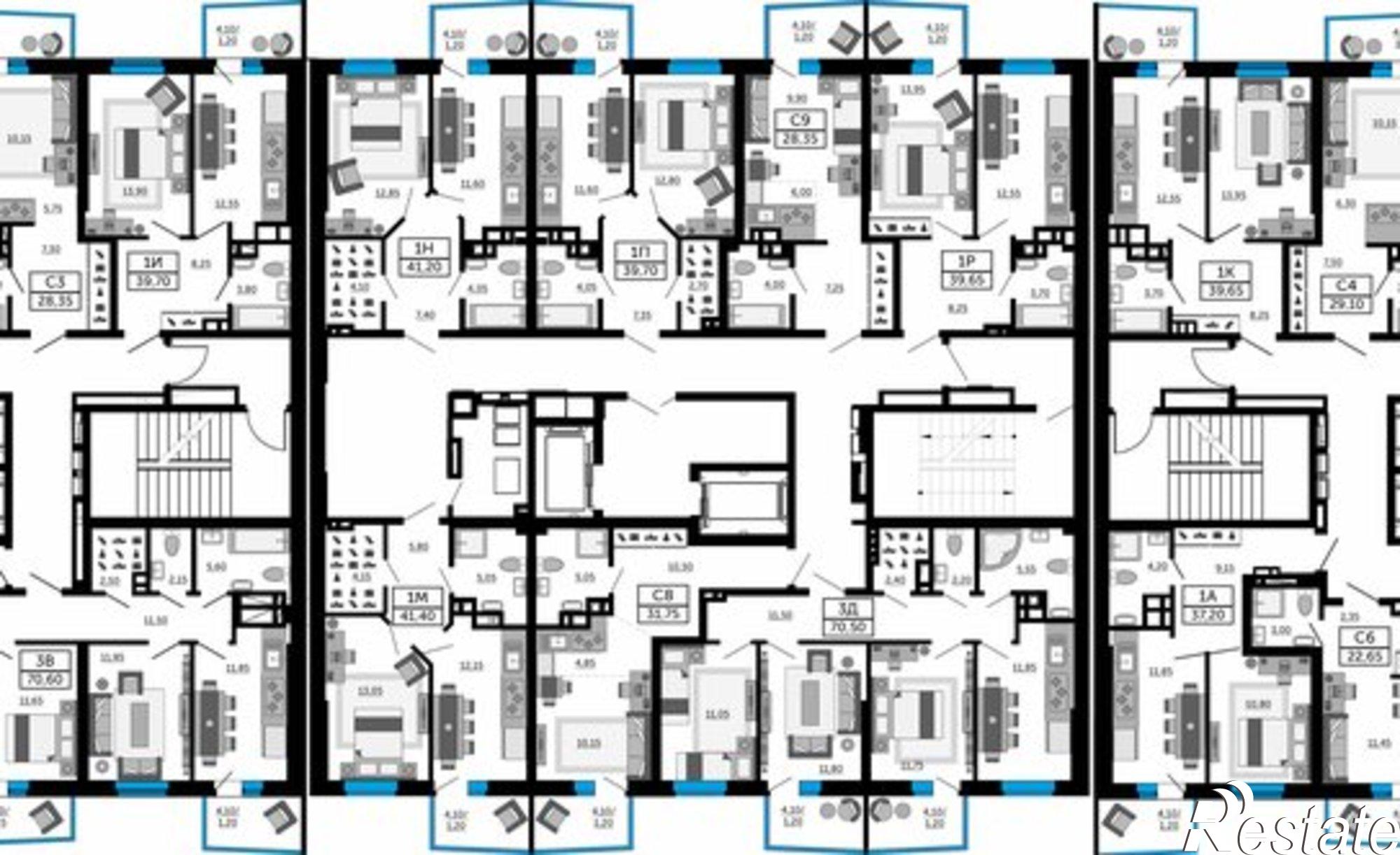 Купить квартиру за 5 835 900 рублей на ул Туркестанская, 2