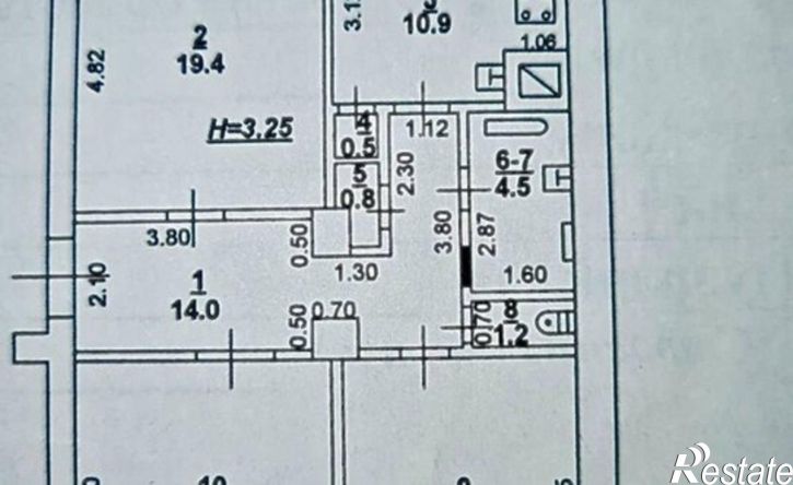 3-комн квартира Пушкинская улица, 95,  д. 95