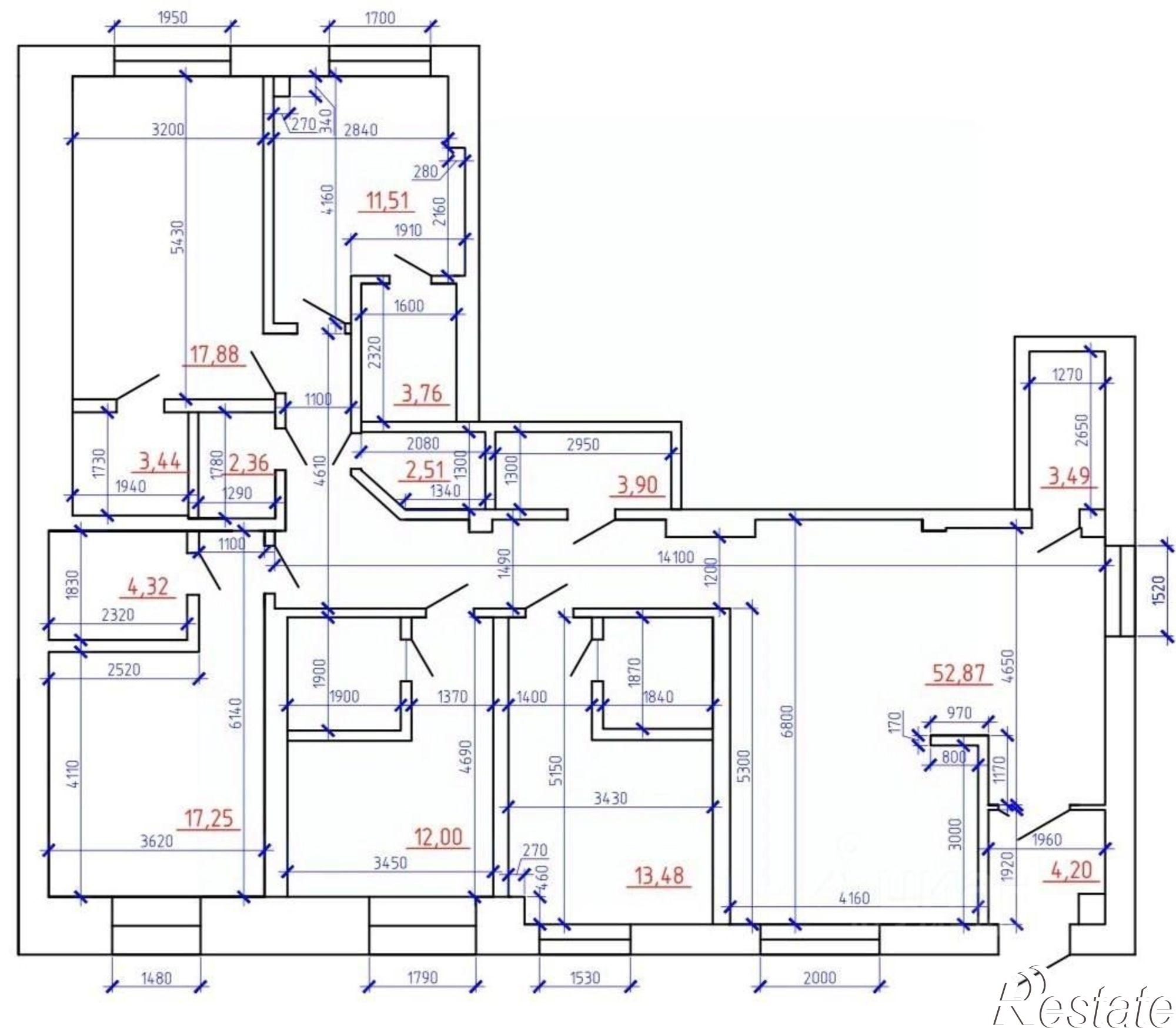 Купить офис, помещение под офис за 35 700 000 рублей на 18-я линия, 54
