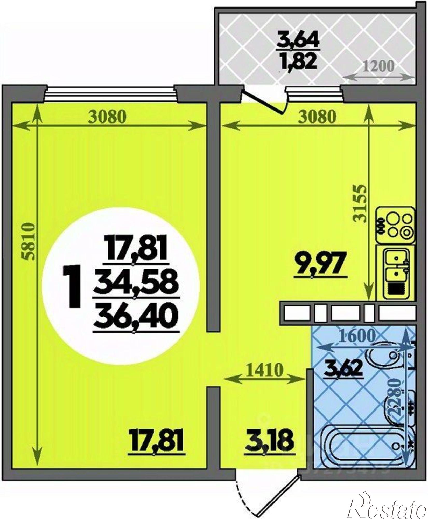 Купить квартиру за 4 610 000 рублей на улица Дмитрия Петрова, 12