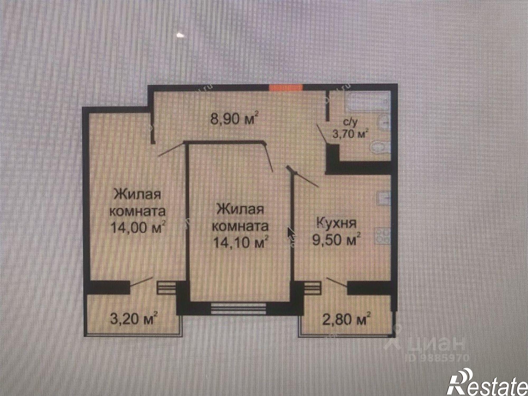 Купить квартиру за 8 900 000 рублей на Берберовская улица, 14