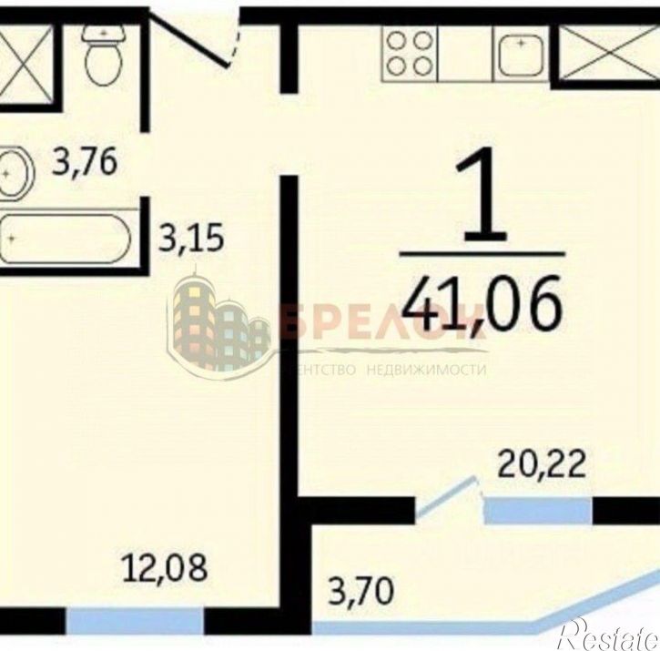 2-комн квартира улица Ткачёва, 32/50,  д. 32/50