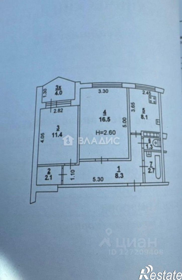 2-комн квартира бульвар Комарова, 1,  д. 1