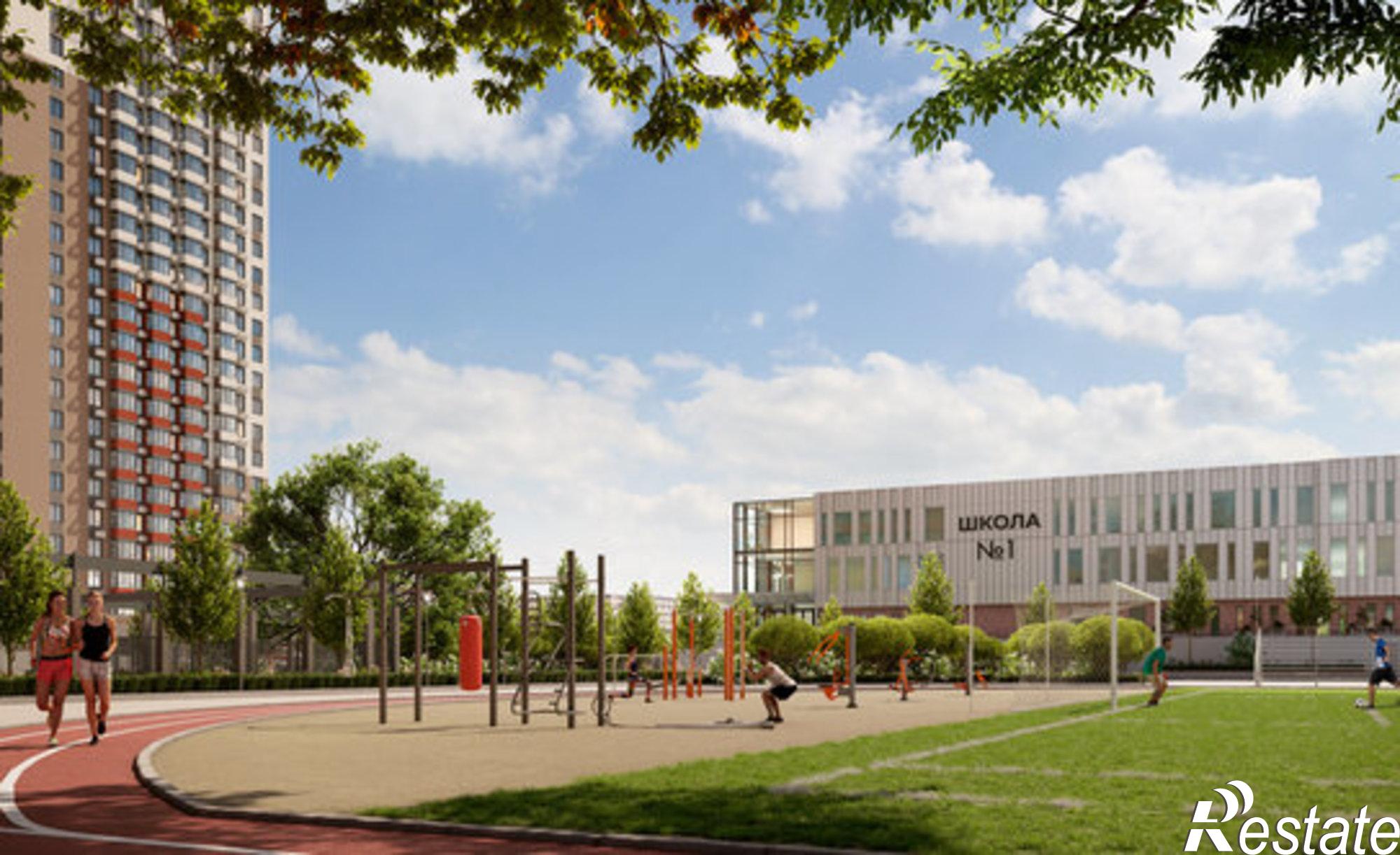 Купить квартиру за 5 179 060 рублей на улица Малиновского, 33б стр 1