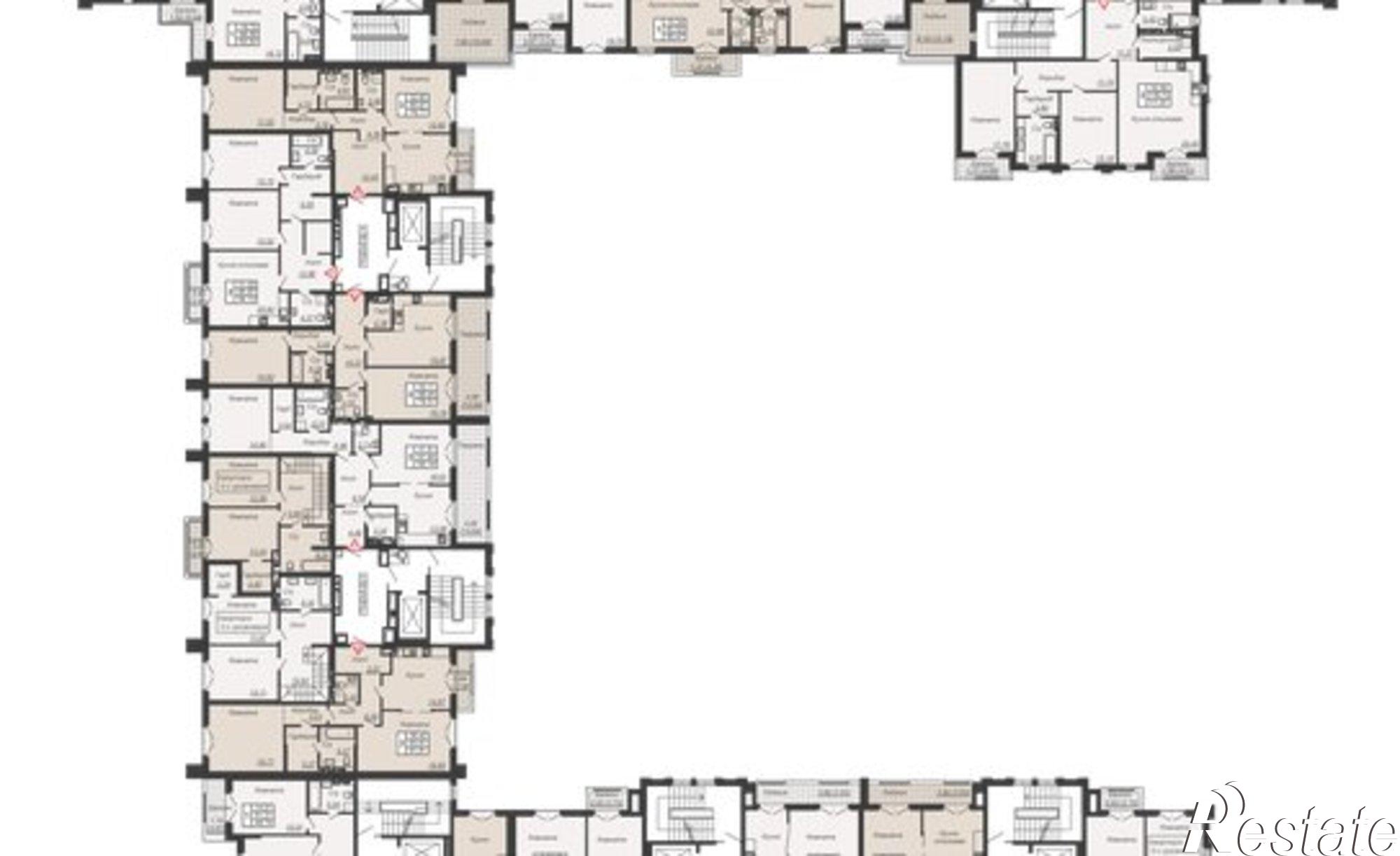 Купить квартиру за 19 201 000 рублей на Социалистическая улица, 118