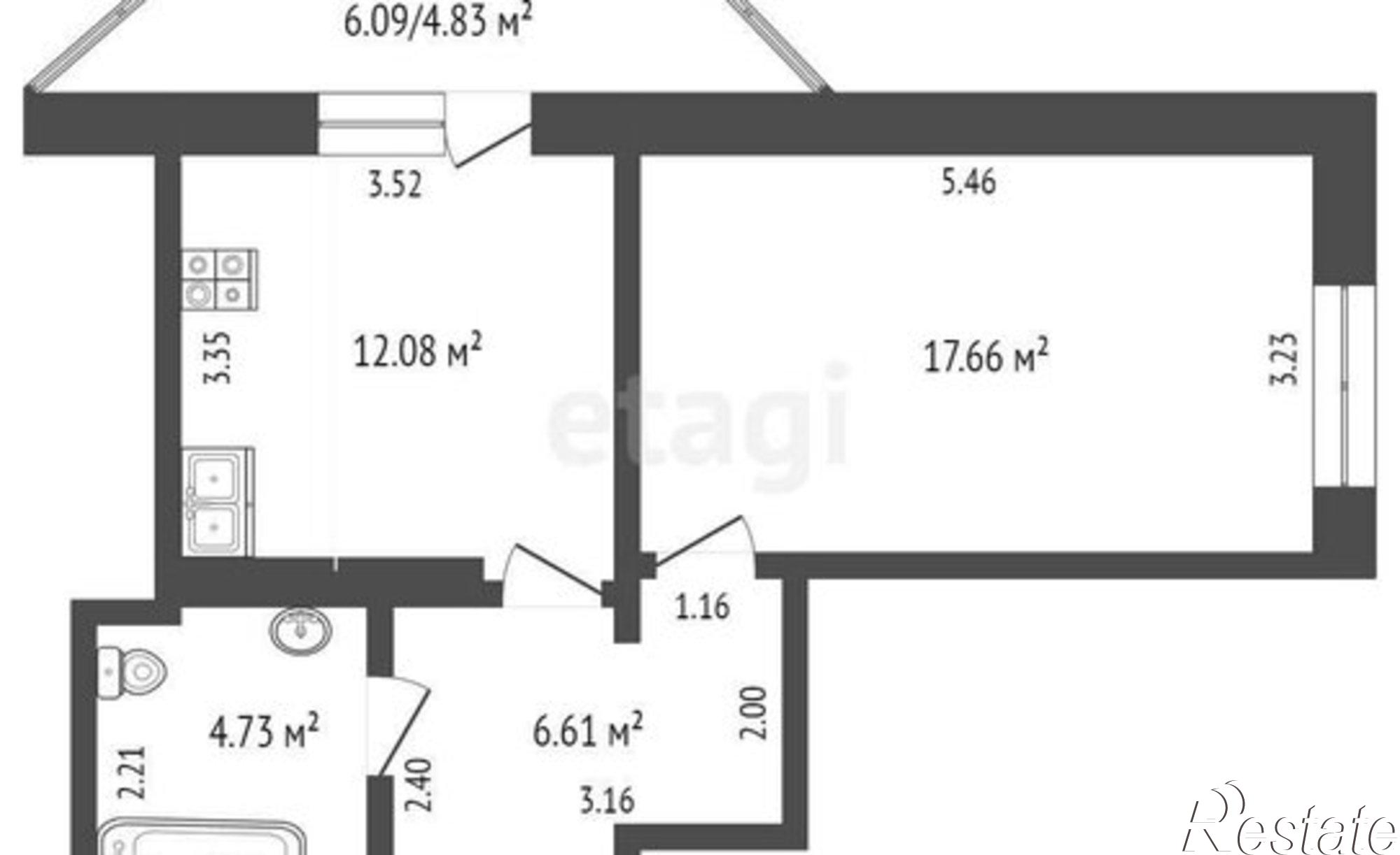 Купить квартиру за 4 150 000 рублей на улица Петренко, 22