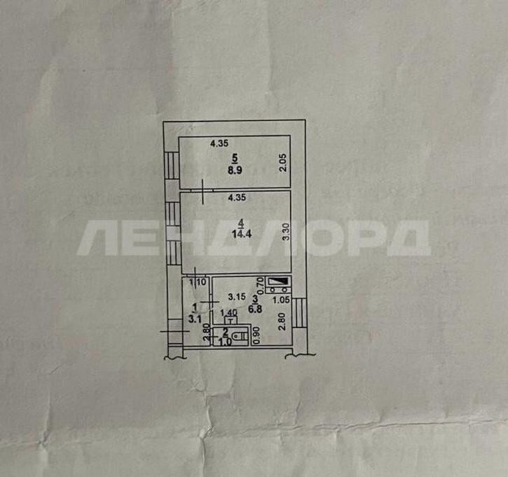 2-комн квартира 2-я Пролетарская улица, 4