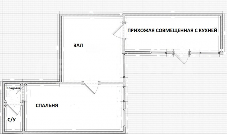 2-комн квартира улица Мясникова, 7
