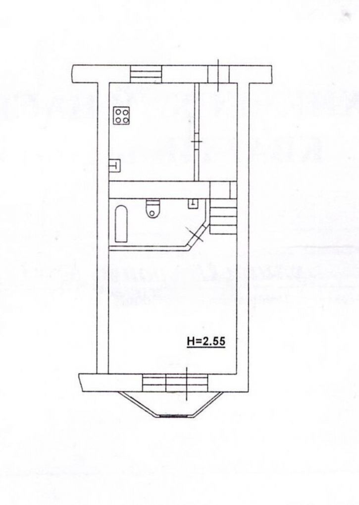 1-комн квартира улица Обороны, 43