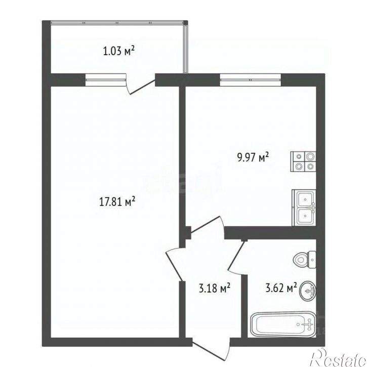 1-комн квартира ул Платона Кляты, 25,  д. 25