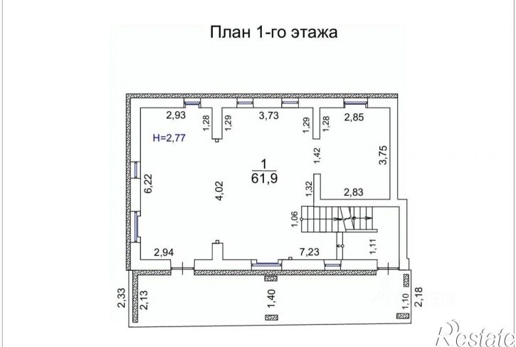 Отдельное здание ул Пушкинская, 79,  д. 79