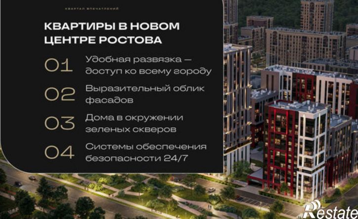 2-комн квартира в новом доме Ростов-на-Дону, Берберовская улица, 25с2