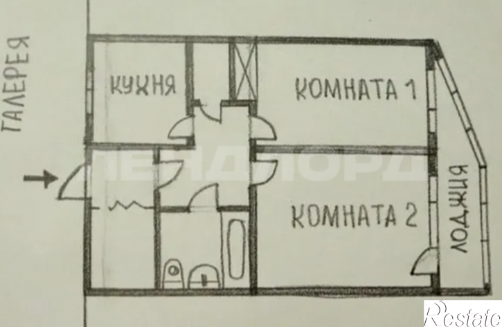 2-комн квартира 2-я Краснодарская улица, 131