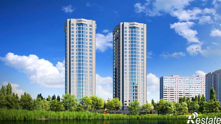 2-комн квартира в новом доме пр-кт Космонавтов, 1в 1,  д. 1в 1,  к. 1