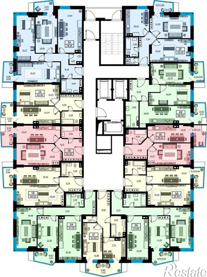 2-комн квартира в новом доме ул Башкирская, 10А,  д. 10А