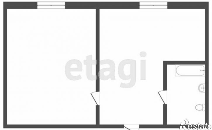 1-комн квартира пр-кт Михаила Нагибина, 41а,  д. 41а