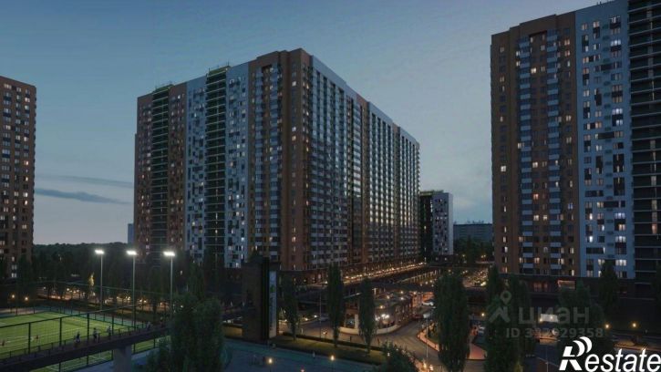 2-комн квартира в новом доме ул Нансена, 109/7,  д. 109/7
