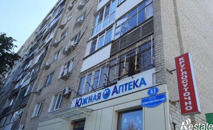 1-комн квартира Коммунистический пр-кт, 43,  д. 43