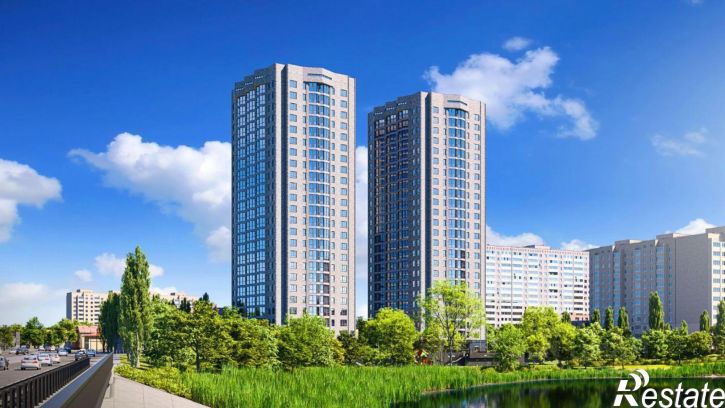3-комн квартира в новом доме пр-кт Космонавтов, 1в 2,  д. 1в 2,  к. 2