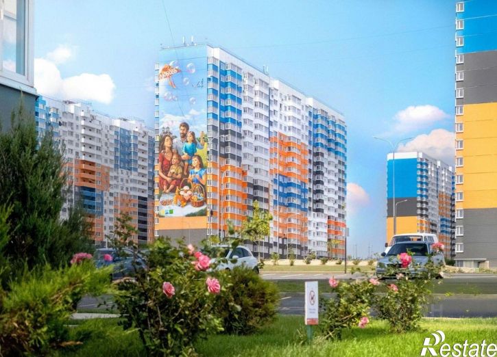 1-комн квартира в новом доме улица Костенко, 10