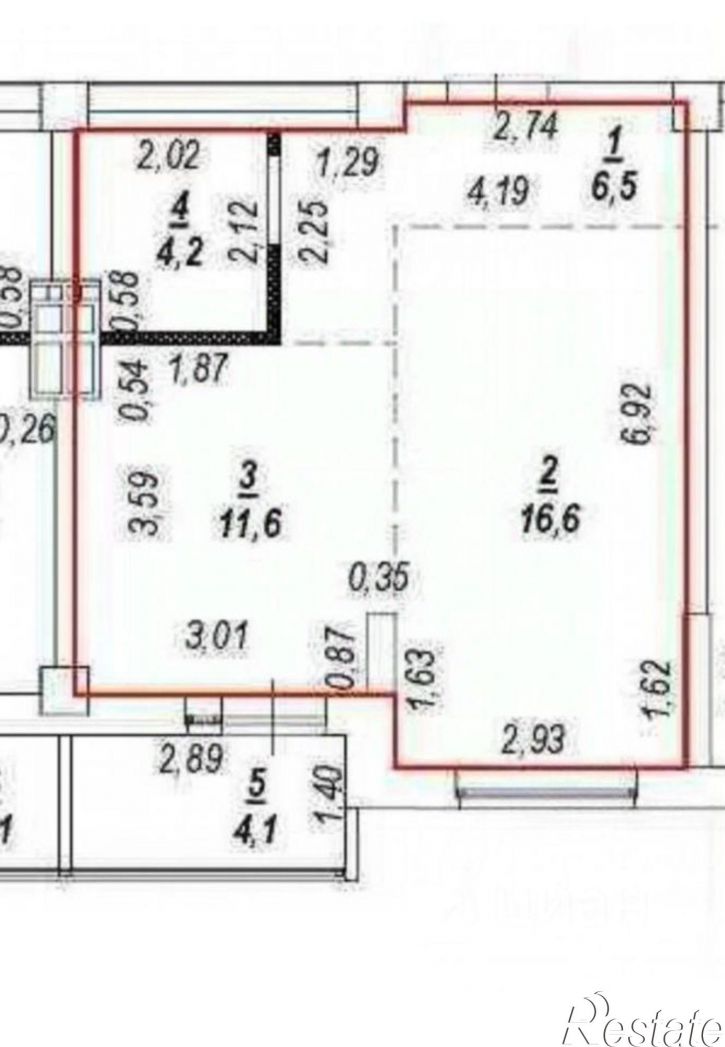 1-комн квартира ул 30-я линия, 69,  д. 69