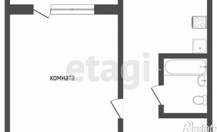 1-комн квартира ул Содружества, 37/2,  д. 37/2