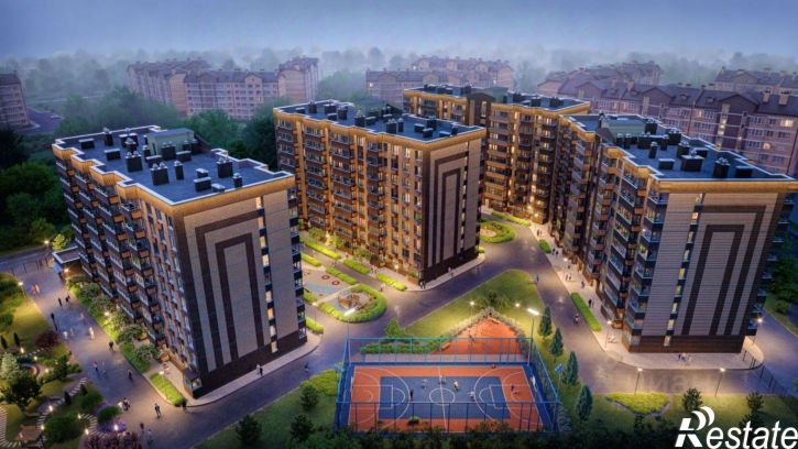 2-комн квартира в новом доме б-р Платова, 16,  д. 16