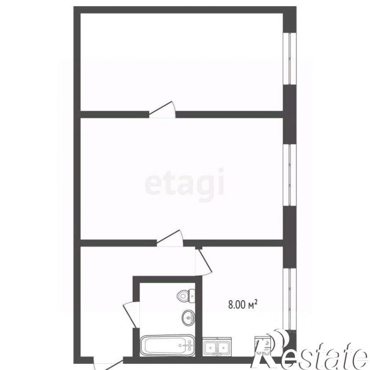 2-комн квартира Сейнерная улица, 35 к6,  д. 35 к6