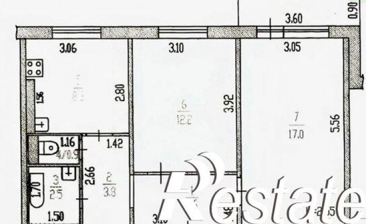 2-комн квартира Авиамоторный переулок, 32,  д. 32