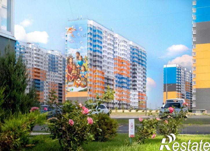 3-комн квартира в новом доме улица Юрия Дубинина, 1,  д. 1
