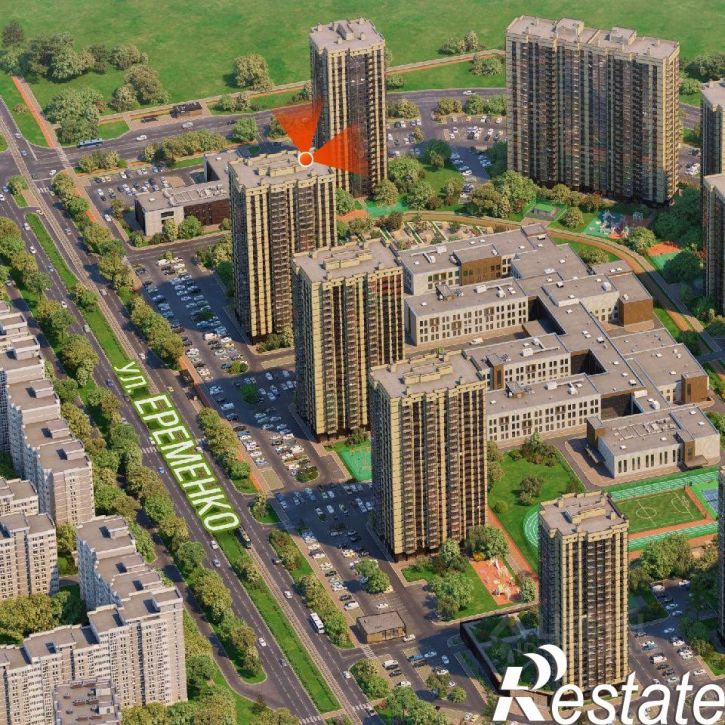 5-комн квартира в новом доме улица Ерёменко, 115,  д. 115