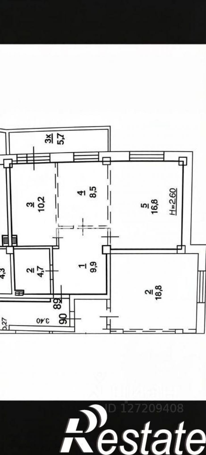 2-комн квартира Горсоветская улица, 57,  д. 57