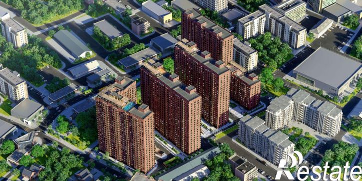 1-комн квартира в новом доме улица Мечникова, 110Г с1,  д. 110Г с1