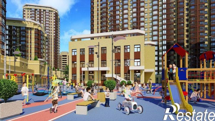 1-комн квартира в новом доме улица Ларина, 45 с5,  д. 45 с5