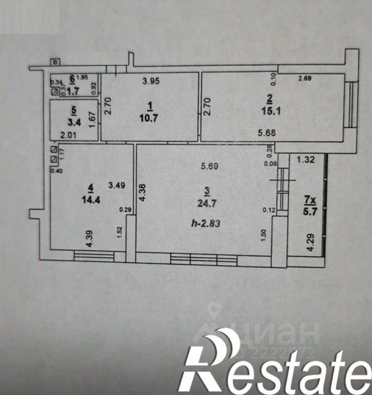 2-комн квартира Извилистая улица, 13/1,  д. 13/1