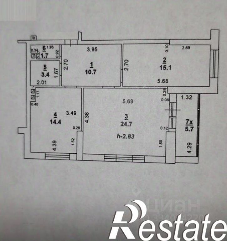 2-комн квартира Извилистая улица, 13/1,  д. 13/1