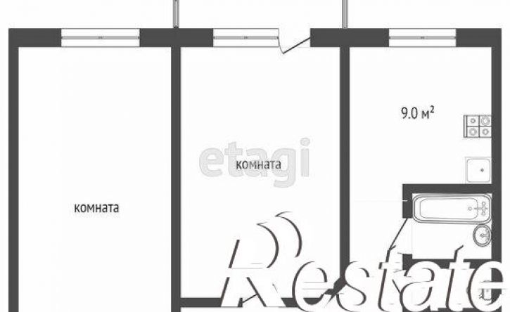 2-комн квартира Таганрогская улица, 118,  д. 118