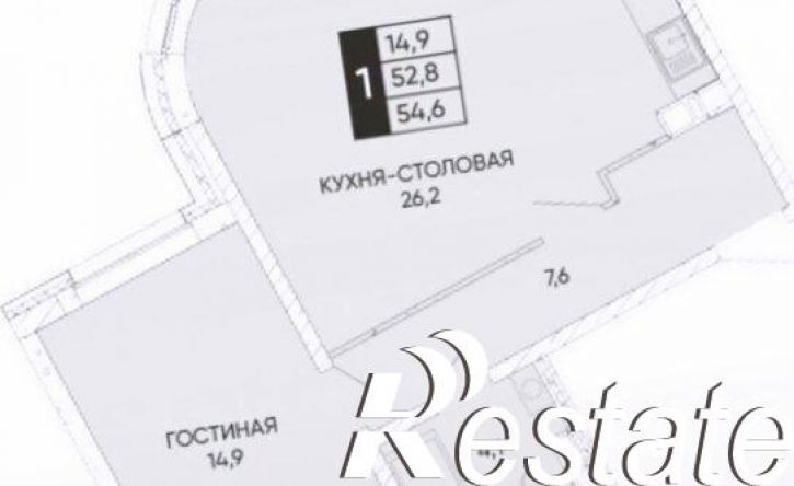 1-комн квартира улица Бориса Слюсаря, 23 с1,  д. 23 с1