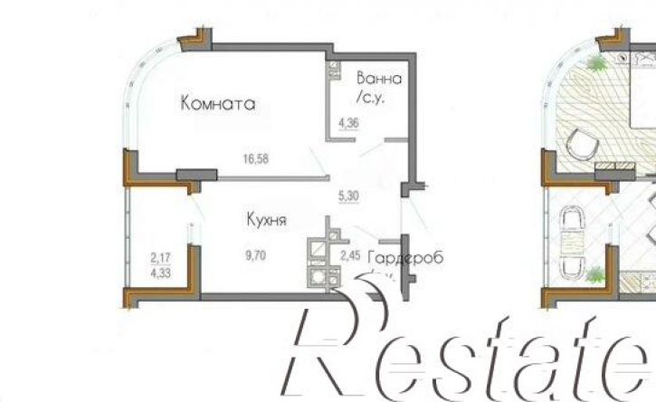 1-комн квартира улица Коминтерна, 82,  д. 82