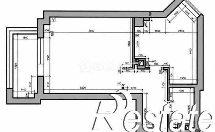 2-комн квартира улица Тельмана, 110 с2,  д. 110 с2