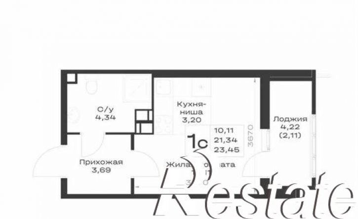 1-комн квартира Таганрогская улица, 132 к2,  д. 132 к2